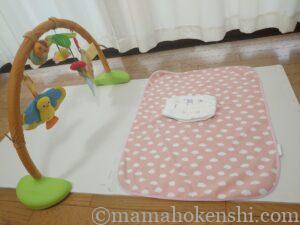 おむつ替えを寝返りして嫌がる